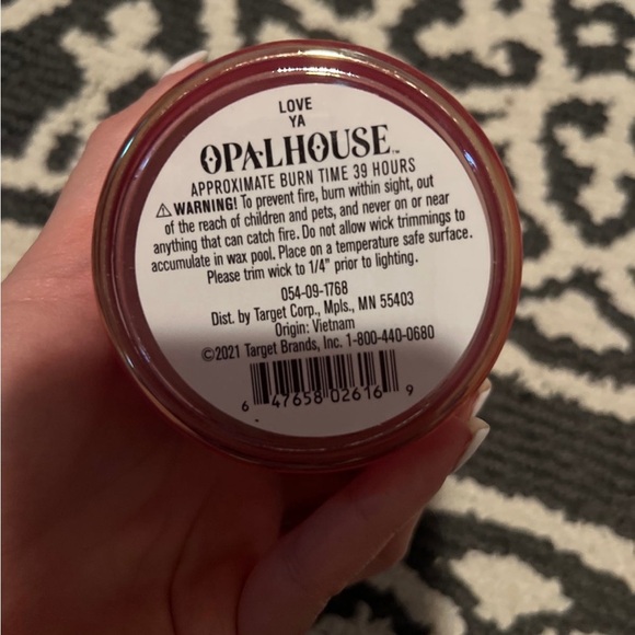 Opalhouse love ya soy blend candle - Picture 4 of 4